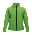 Dames Softshell Jas Ablaze Regatta TRA629 Extreme Green-Black